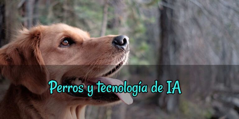 Perros y tecnología de IA